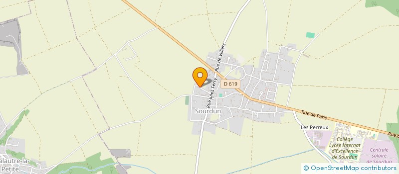 localisation de l'entreprise MONSIEUR PASCAL ROBOT  SOURDUN