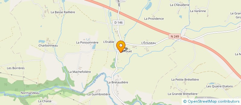 localisation de l'entreprise MONSIEUR PASCAL ROBYN à SEVREMOINE