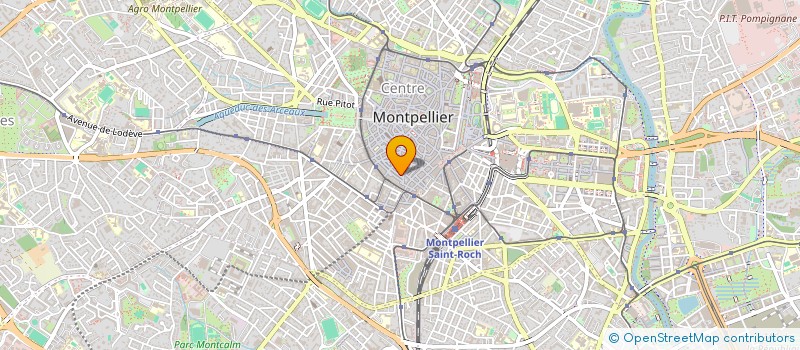 localisation de l'entreprise MONSIEUR PASCAL ROCH  MONTPELLIER