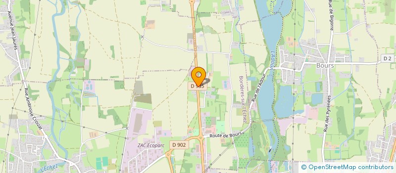 localisation de l'entreprise MONSIEUR PASCAL ROCHE  BORDERES-SUR-L'ECHEZ