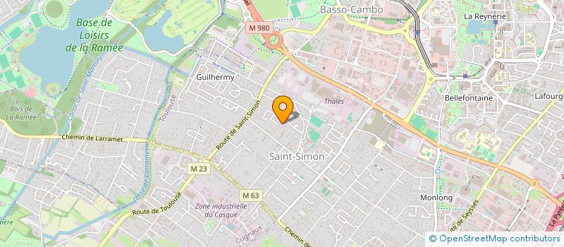 localisation de l'entreprise MONSIEUR PASCAL RODRIGUES à TOULOUSE