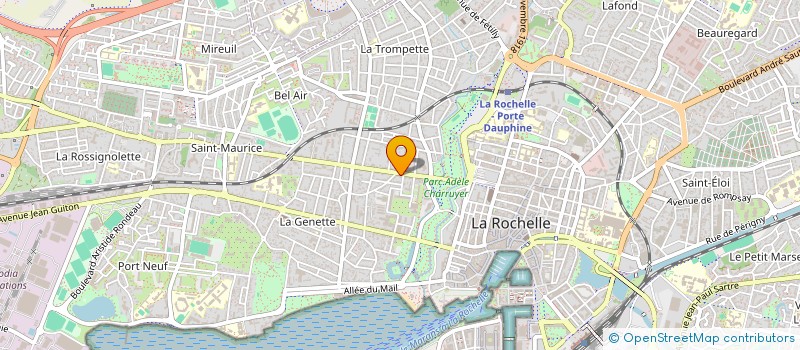 localisation de l'entreprise MONSIEUR PASCAL RODRIGUES DE SA  LA ROCHELLE