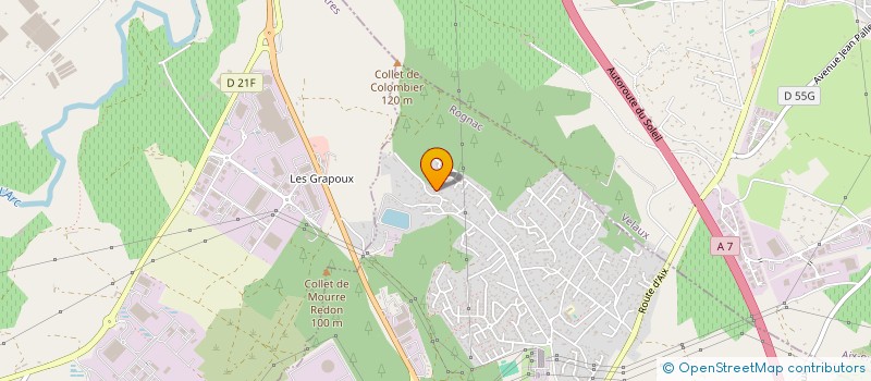 localisation de l'entreprise MONSIEUR PASCAL RODRIGUEZ  ROGNAC