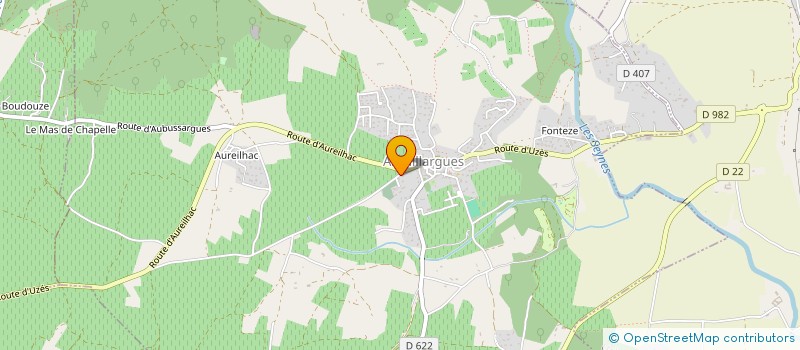 localisation de l'entreprise MONSIEUR PASCAL ROGER  ARPAILLARGUES-ET-AUREILLAC