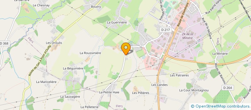 localisation de l'entreprise MONSIEUR PASCAL ROHEE à FLERS