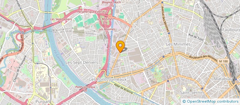 localisation de l'entreprise MONSIEUR PASCAL ROLDAN à TOULOUSE