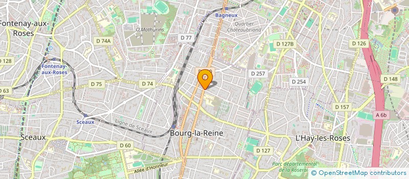 localisation de l'entreprise MONSIEUR PASCAL ROMAN-TOMAT à BOURG-LA-REINE