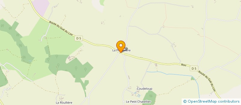 localisation de l'entreprise MONSIEUR PASCAL ROMANGER  SAVIGNY-SUR-BRAYE