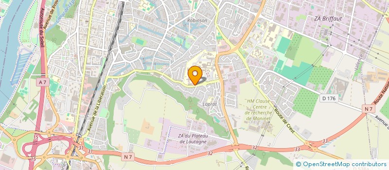 localisation de l'entreprise MONSIEUR PASCAL ROMY à VALENCE