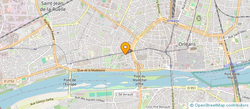 localisation de l'entreprise MONSIEUR PASCAL RONCERAY  ORLEANS