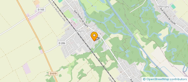 localisation de l'entreprise MONSIEUR PASCAL RONGIARD  PAYNS