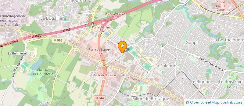 localisation de l'entreprise MONSIEUR PASCAL ROOY à ORVAULT