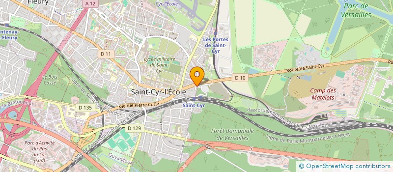 localisation de l'entreprise MONSIEUR PASCAL ROSAY à SAINT-CYR-L'ECOLE