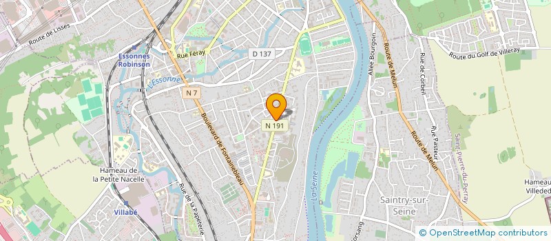 localisation de l'entreprise MONSIEUR PASCAL ROSENBERG à CORBEIL-ESSONNES