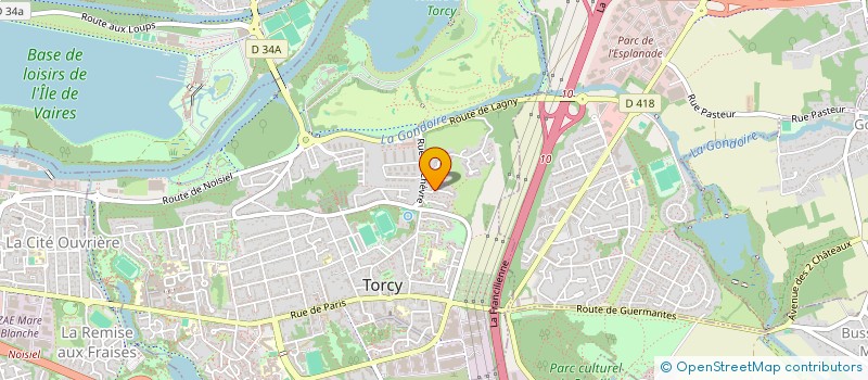 localisation de l'entreprise MONSIEUR PASCAL ROUAT  TORCY