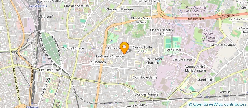 localisation de l'entreprise MONSIEUR PASCAL ROUBY à ORLEANS