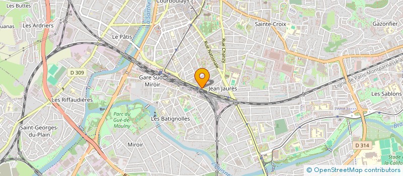 localisation de l'entreprise MONSIEUR PASCAL ROUILLARD  LE MANS