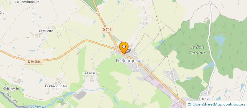 localisation de l'entreprise MONSIEUR PASCAL ROULET  SAINT-PAUL-EN-GATINE