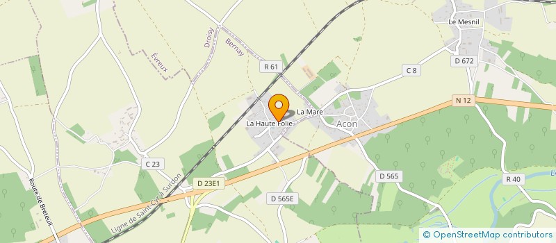 localisation de l'entreprise MONSIEUR PASCAL ROUMIS à TILLIERES-SUR-AVRE
