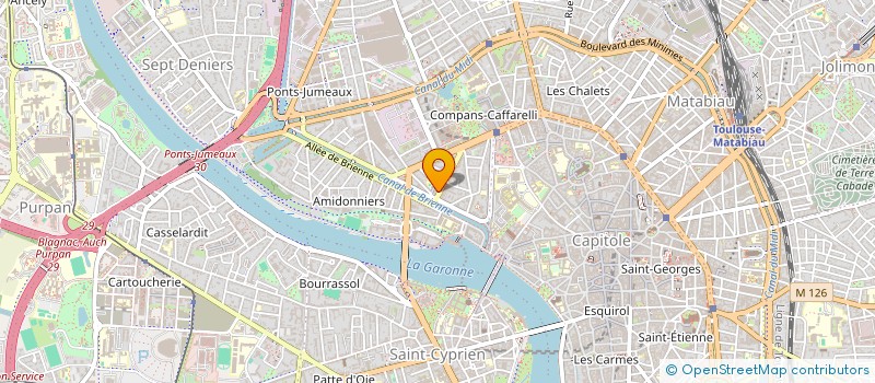 localisation de l'entreprise MONSIEUR PASCAL ROUQUETTE à TOULOUSE