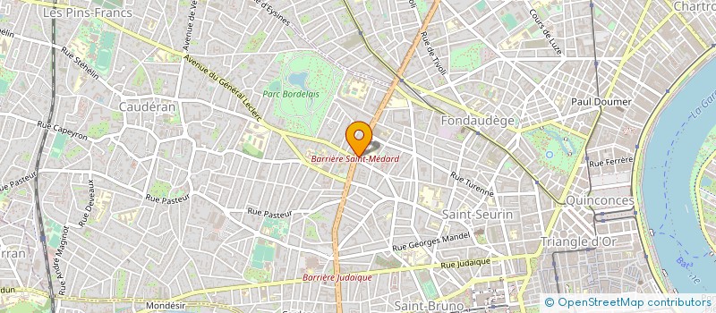 localisation de l'entreprise MONSIEUR PASCAL ROUSSE à BORDEAUX