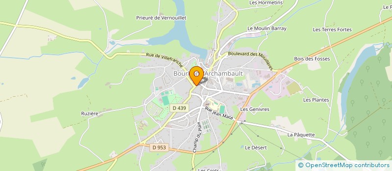 localisation de l'entreprise MONSIEUR PASCAL ROUSSEAU à BOURBON-L'ARCHAMBAULT