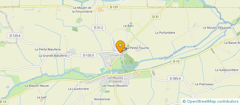 localisation de l'entreprise MONSIEUR PASCAL ROUSSEAU à DANGEAU