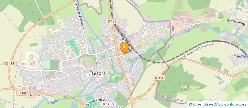 localisation de l'entreprise MONSIEUR PASCAL ROUSSELY  GISORS