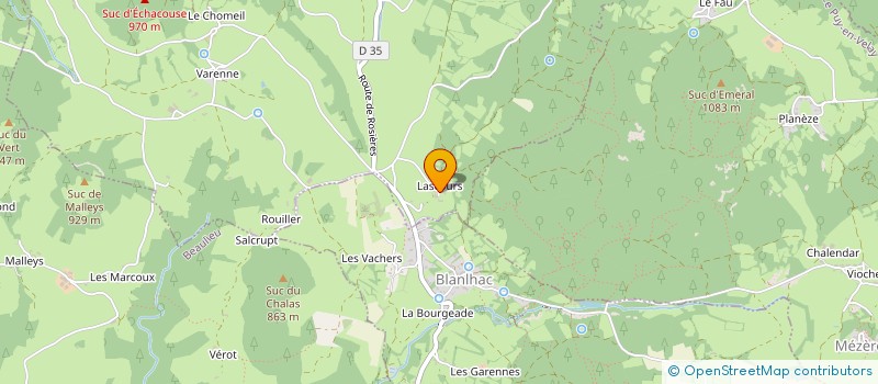 localisation de l'entreprise MONSIEUR PASCAL ROUSSET  CHAMALIERES-SUR-LOIRE