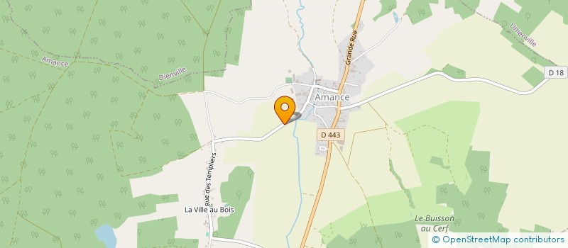 localisation de l'entreprise MONSIEUR PASCAL ROUYER  AMANCE