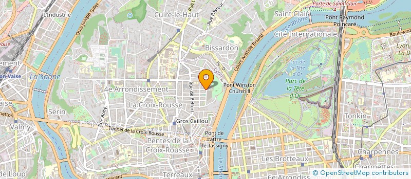 localisation de l'entreprise MONSIEUR PASCAL ROY à LYON