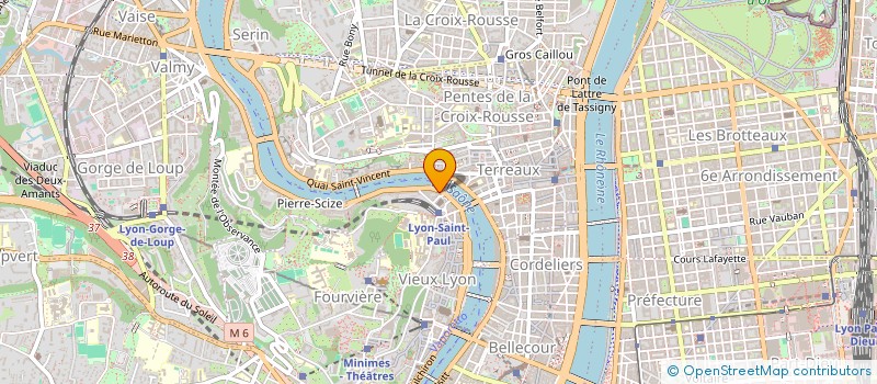 localisation de l'entreprise MONSIEUR PASCAL RUBELLIN à LYON