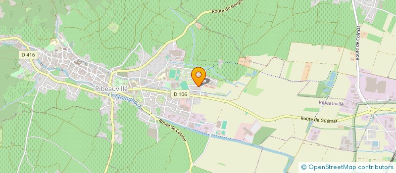 localisation de l'entreprise MONSIEUR PASCAL RUEFF  RIBEAUVILLE