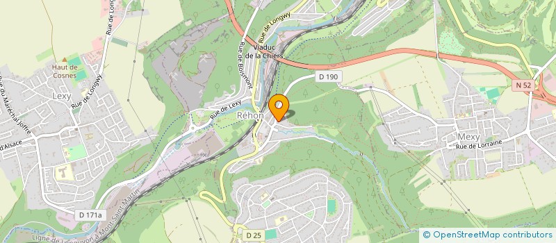 localisation de l'entreprise MONSIEUR PASCAL RUFFINI  REHON