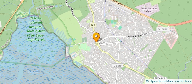 localisation de l'entreprise MONSIEUR PASCAL RUIZ-CALVA  LEGE-CAP-FERRET