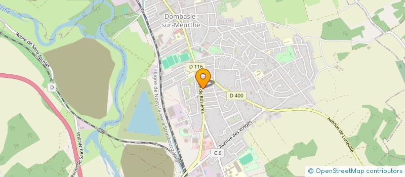 localisation de l'entreprise MONSIEUR PASCAL RULLMANN  DOMBASLE-SUR-MEURTHE