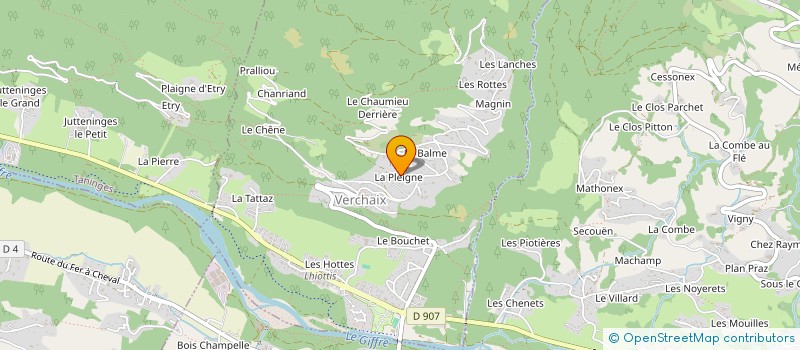 localisation de l'entreprise MONSIEUR PASCAL RUM  VERCHAIX