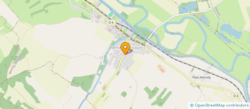 localisation de l'entreprise MONSIEUR PASCAL RUMINSKI  REMILLY-AILLICOURT