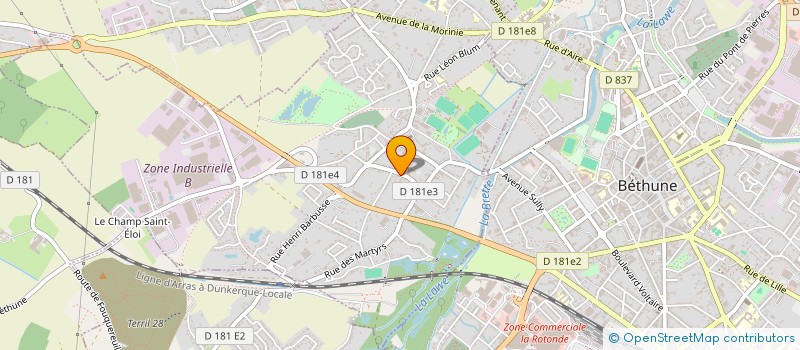 localisation de l'entreprise MONSIEUR PASCAL RYBA à ANNEZIN