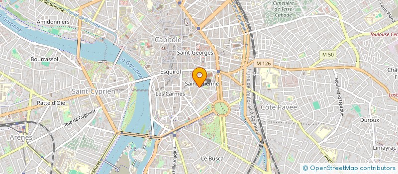 localisation de l'entreprise MONSIEUR PASCAL SAINT-GENIEST à TOULOUSE