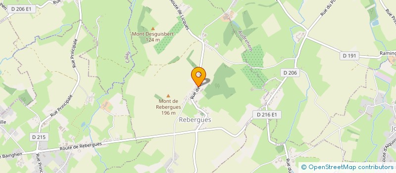 localisation de l'entreprise MONSIEUR PASCAL SAINT MAXENT  REBERGUES