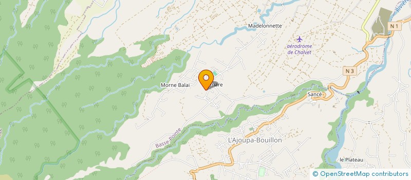 localisation de l'entreprise MONSIEUR PASCAL SAINTE-ROSE  BASSE POINTE