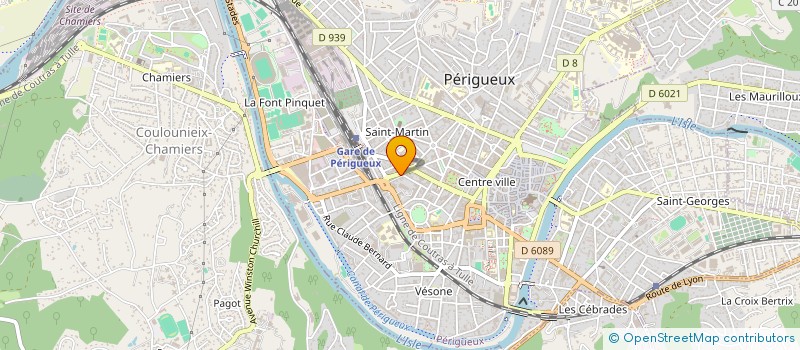 localisation de l'entreprise MONSIEUR PASCAL SALAT à PERIGUEUX