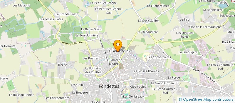 localisation de l'entreprise MONSIEUR PASCAL SALAUN à CLERE-LES-PINS