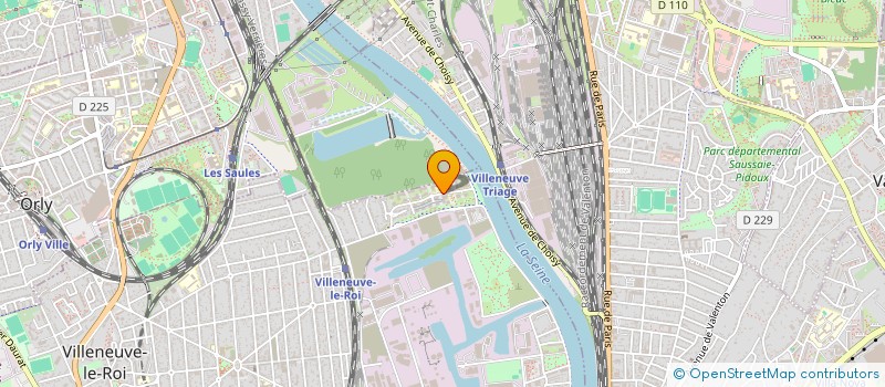 localisation de l'entreprise MONSIEUR PASCAL SALAUN  VILLENEUVE-LE-ROI