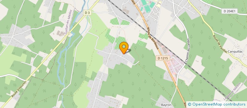 localisation de l'entreprise MONSIEUR PASCAL SALLENAVE  LESPARRE-MEDOC