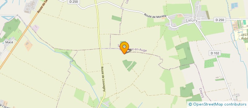 localisation de l'entreprise MONSIEUR PASCAL SALLEY  OLENDON