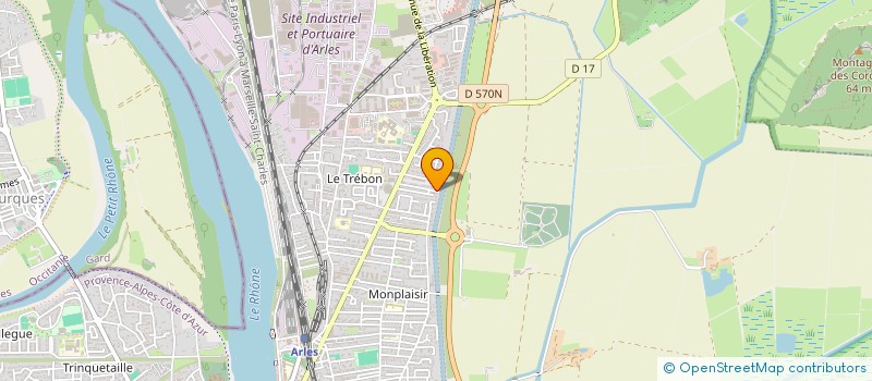 localisation de l'entreprise MONSIEUR PASCAL SALMIERI  ARLES