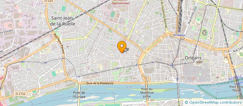 localisation de l'entreprise MONSIEUR PASCAL SANTARELLI à ORLEANS