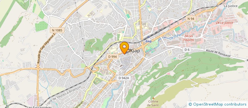 localisation de l'entreprise MONSIEUR PASCAL SARLIN à GAP